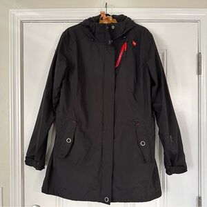Helly Hansen Black Raincoat w/Liner XL